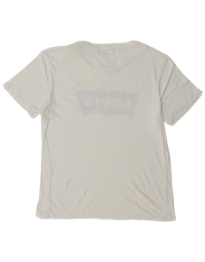 Levi's Tee-Shirt Graphic Homme Petit Blanc