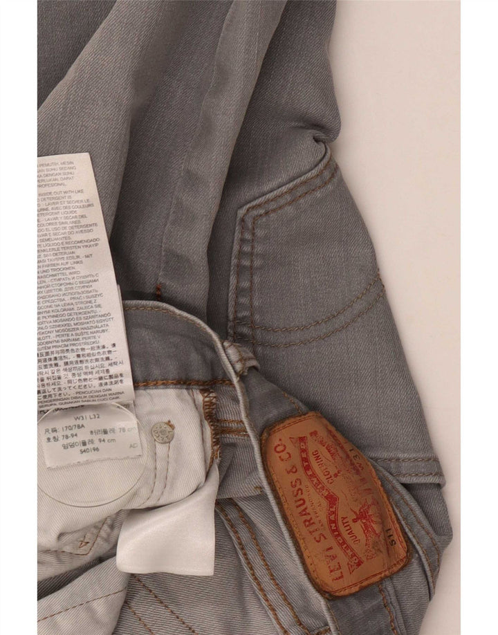 Levi's Jean Slim 511 Homme W31 L27 Gris Coton