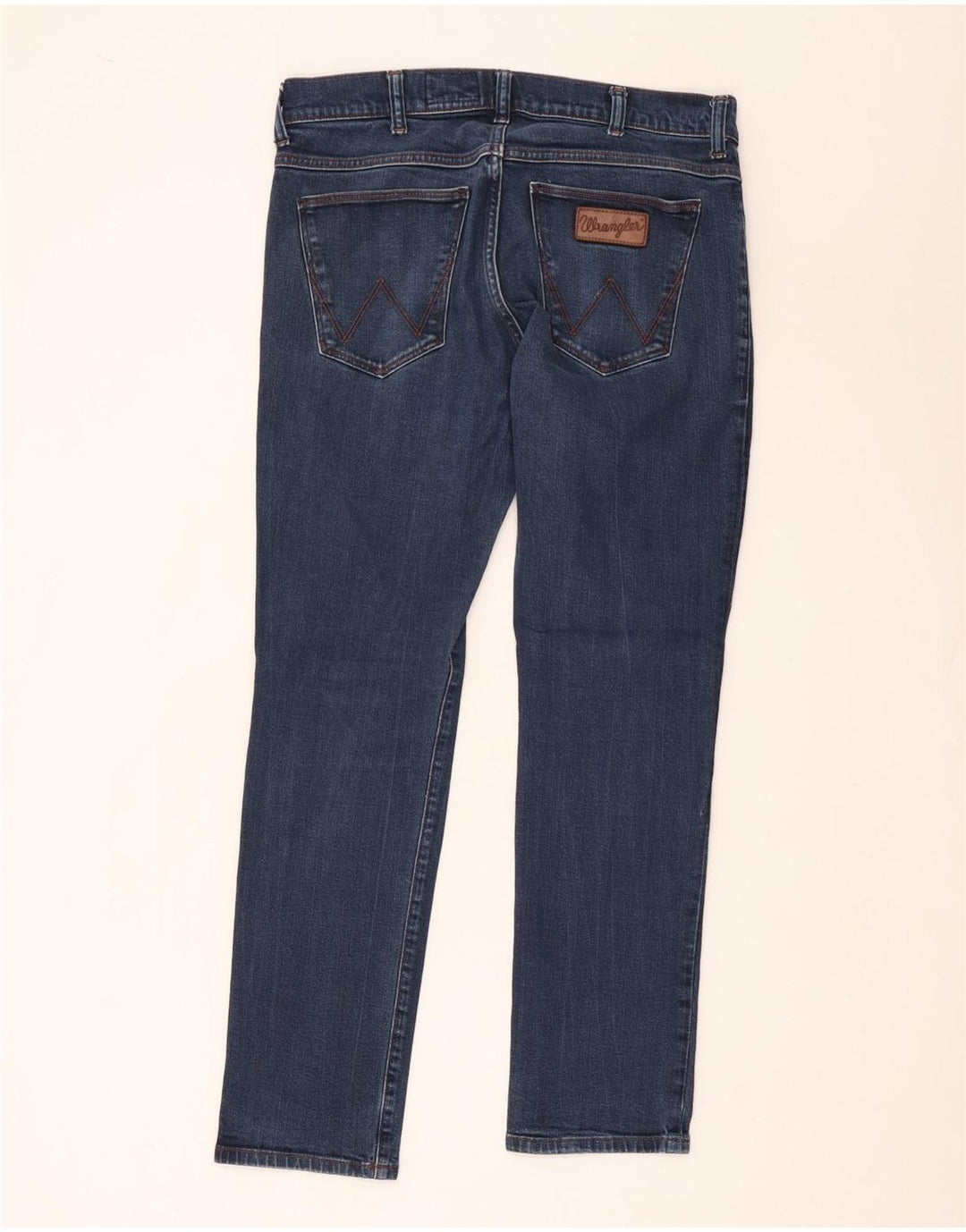 Wrangler Jean droit homme W34 L32 bleu coton