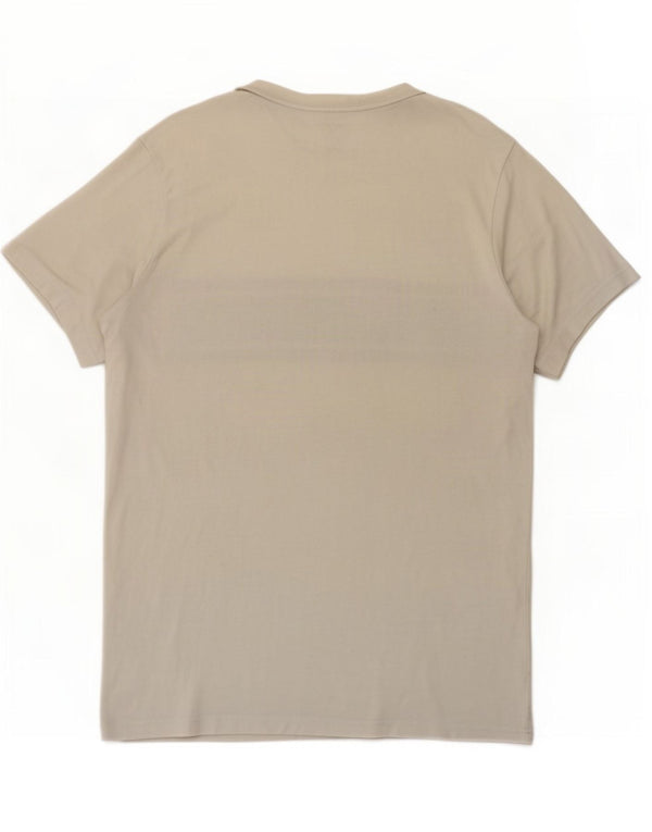 Calvin Klein T-Shirt Graphique Homme Blanc Moyen Colourblock