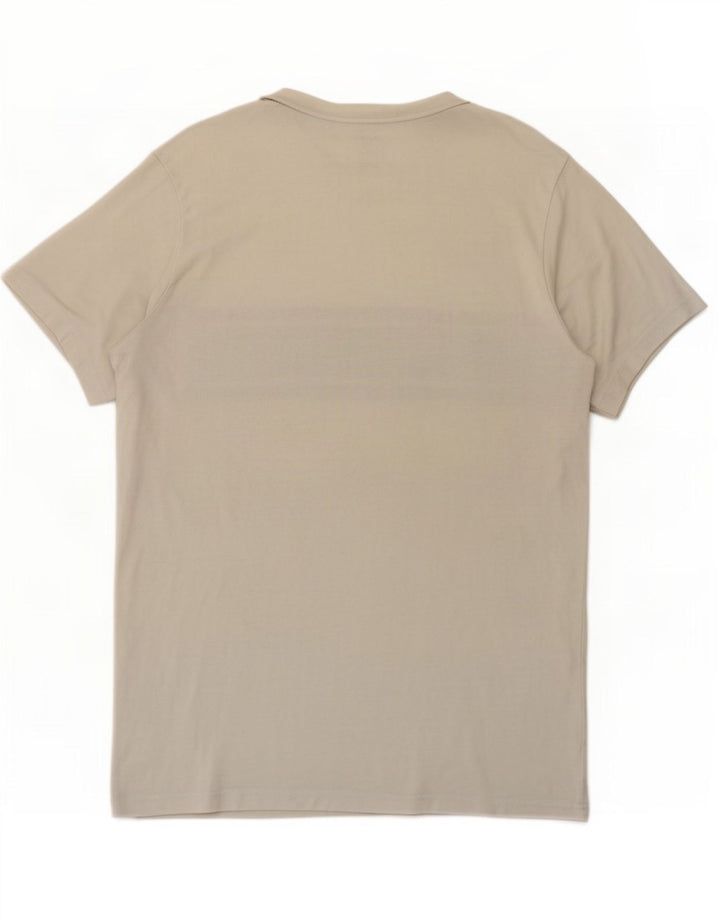 Calvin Klein T-Shirt Graphique Homme Blanc Moyen Colourblock