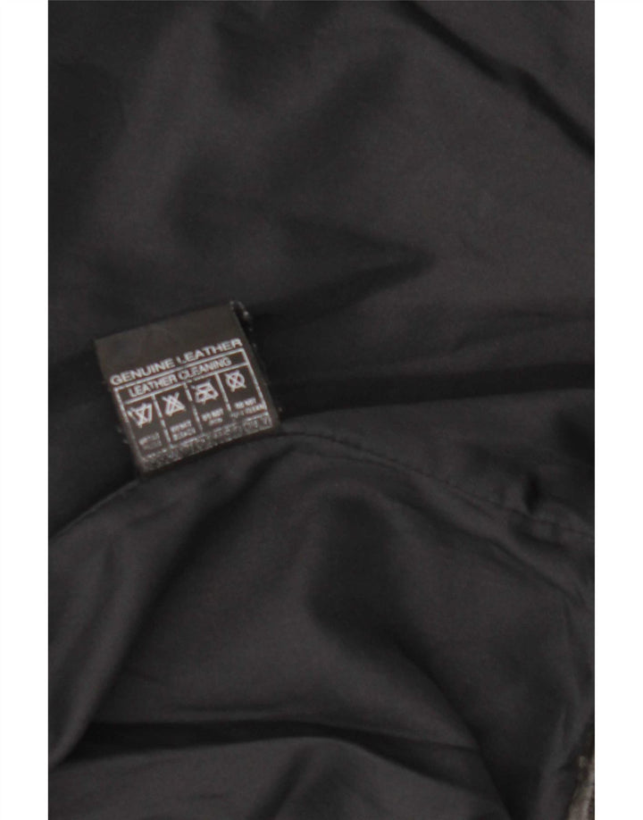Veste en cuir Bomber homme vintage UK 36 Petit Noir