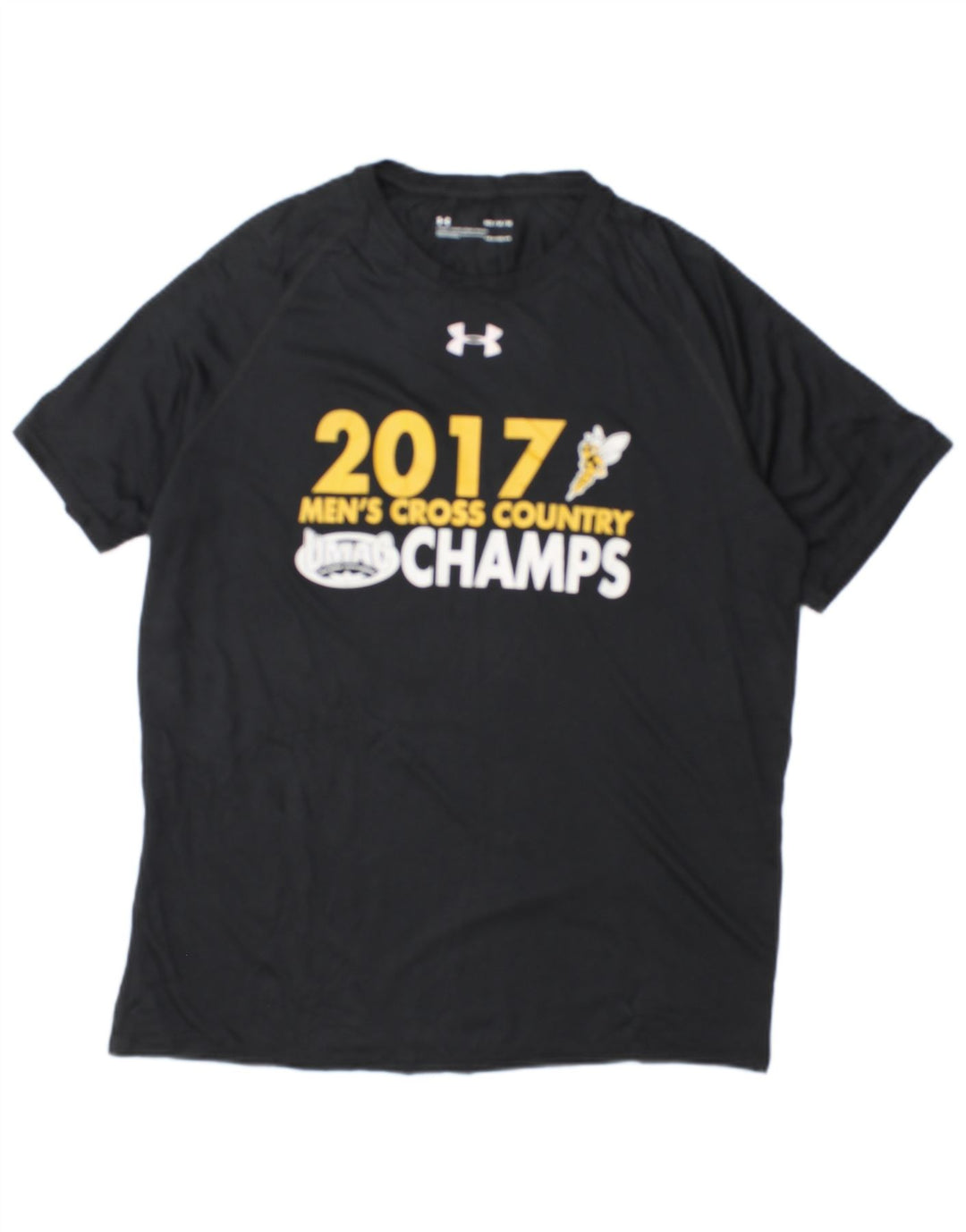 Under Armour Tee-Shirt Heat Gear Graphic Homme Noir Moyen