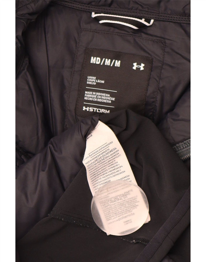 Under Armour Veste matelassée graphique pour homme UK 38 Bleu marine moyen Colourblock