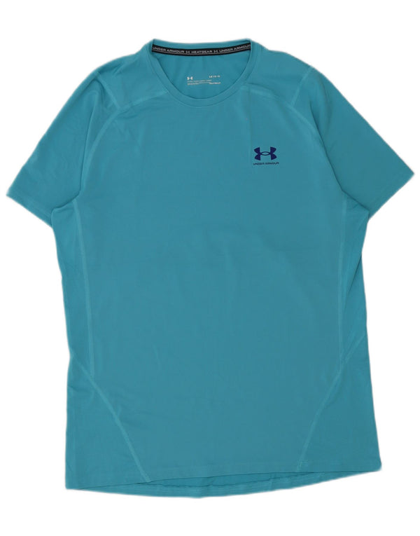 Under Armour T-Shirt Heat Gear Homme Bleu Moyen