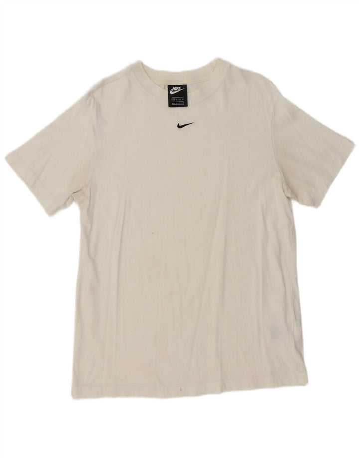 Nike T-Shirt Homme Haut XS Blanc Coton