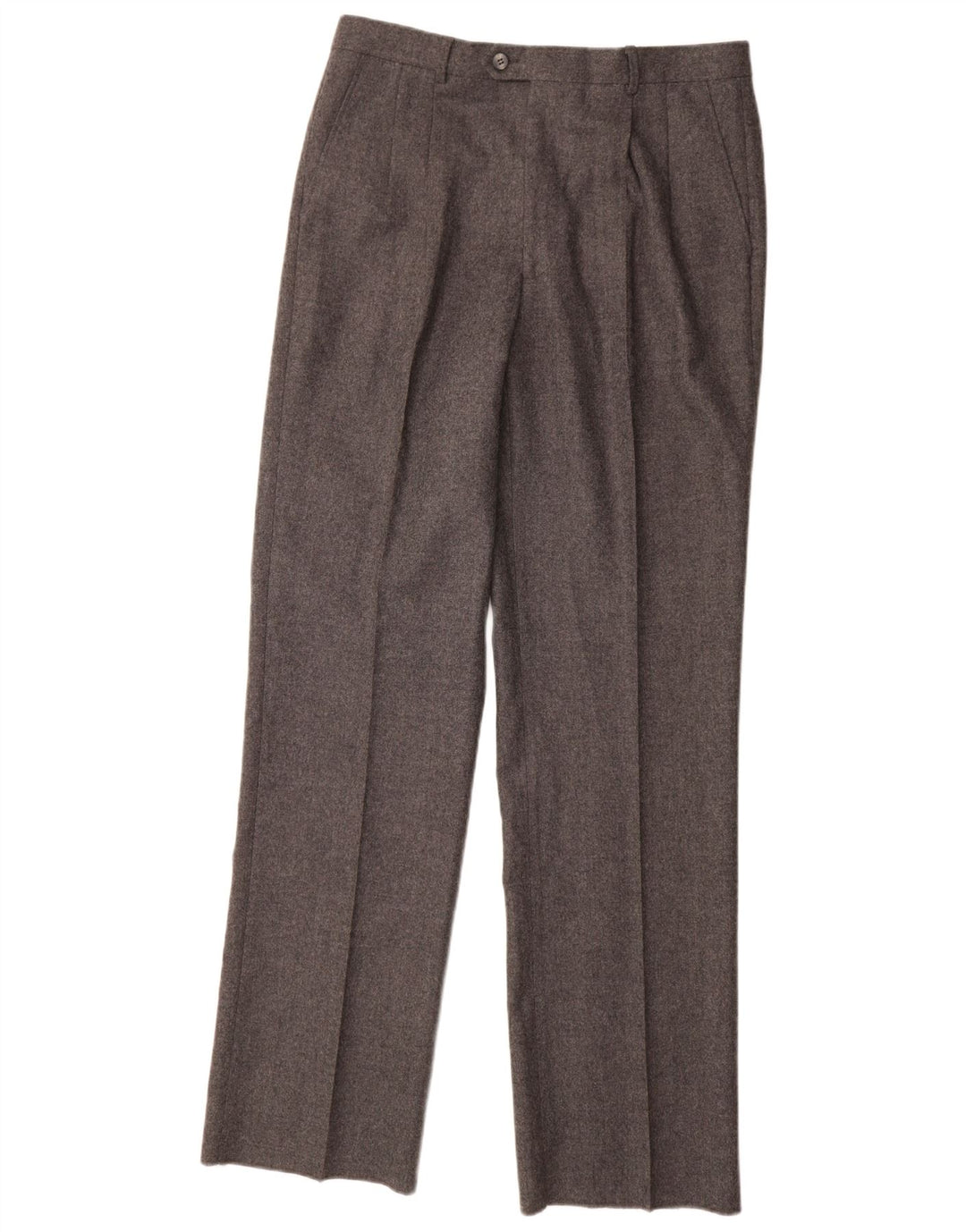 Marzotto Pantalon de costume pour homme IT 48 Medium W32 L34 Gris Laine