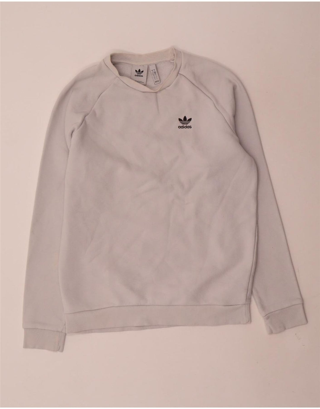 ADIDAS Sweat-shirt pour hommes Petit coton blanc