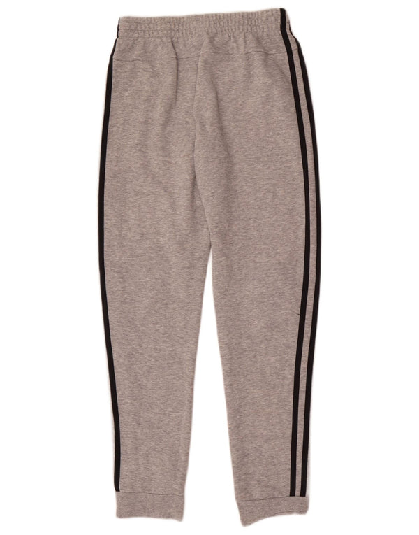 Adidas Pantalon de Survêtement Garçon Joggers 13-14 ans Gris Moucheté Coton