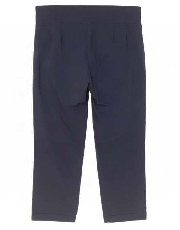 Marks & Spencer Pantalon court fuselé autographe pour femme W36 L25 Bleu marine