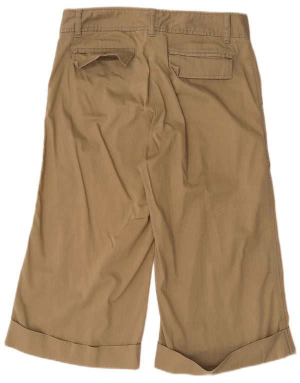 Gap Pantalon Capri Taille Haute Femme US 8 Medium W32 L19 Coton Beige