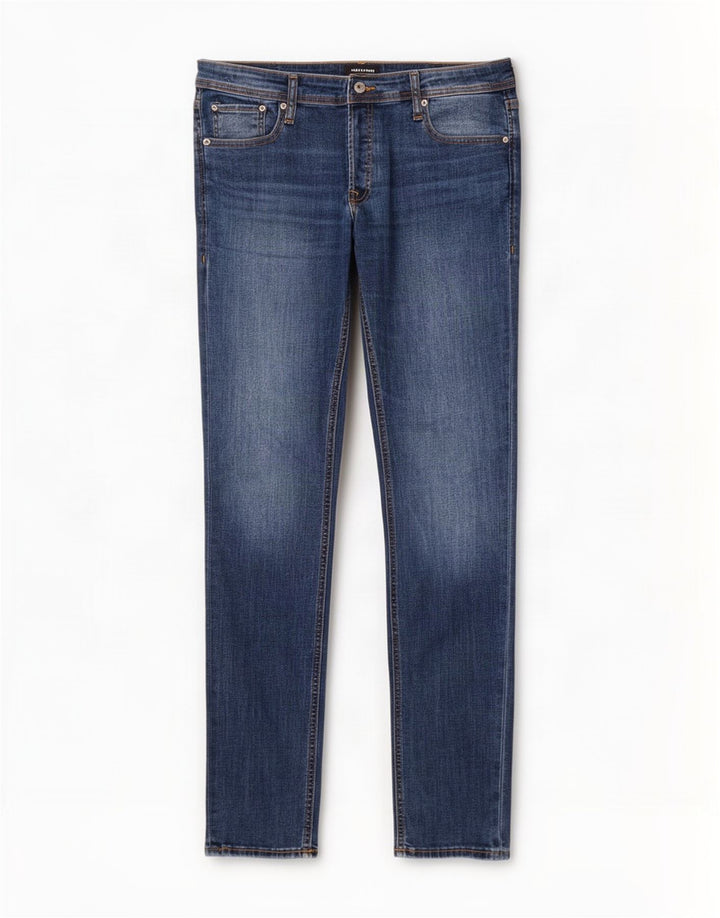 Jack & Jones Jean Slim Homme W34 L36 Bleu Coton