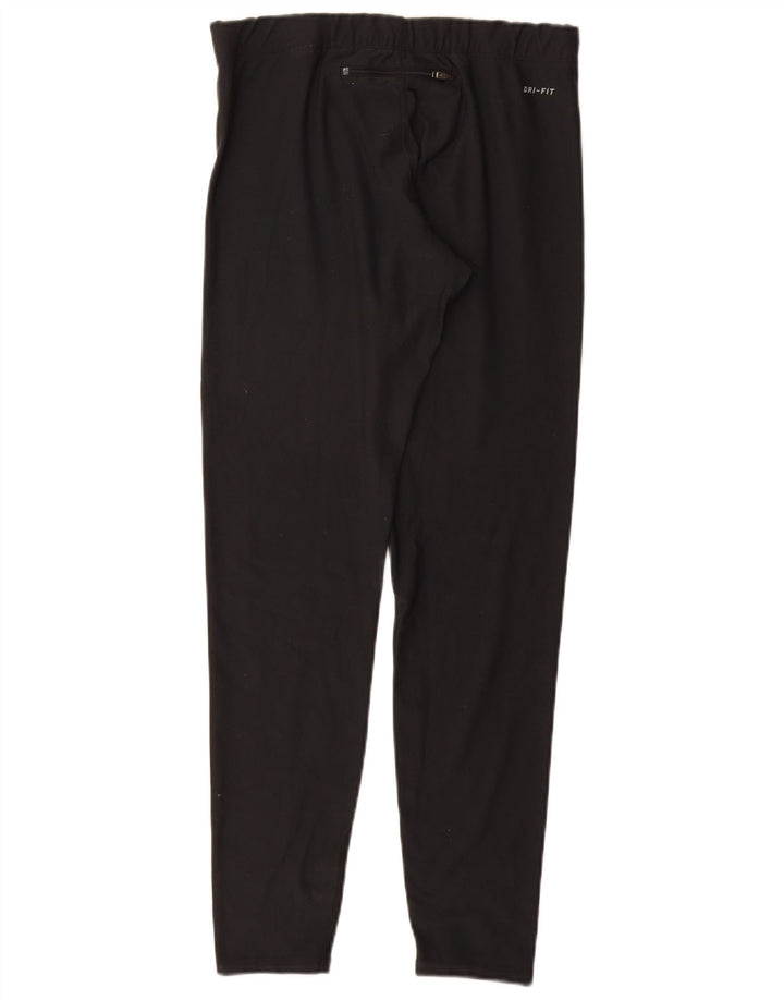 NIKE Legging graphique Dri Fit pour femme UK 12 Noir moyen