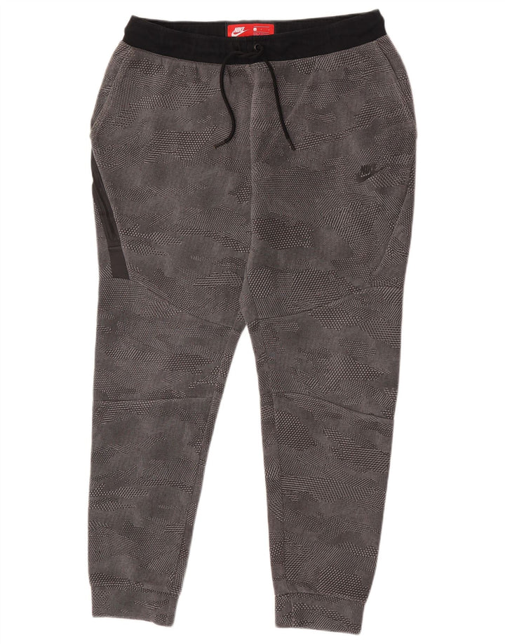Nike Pantalon de survêtement pour homme en coton gris Taille L