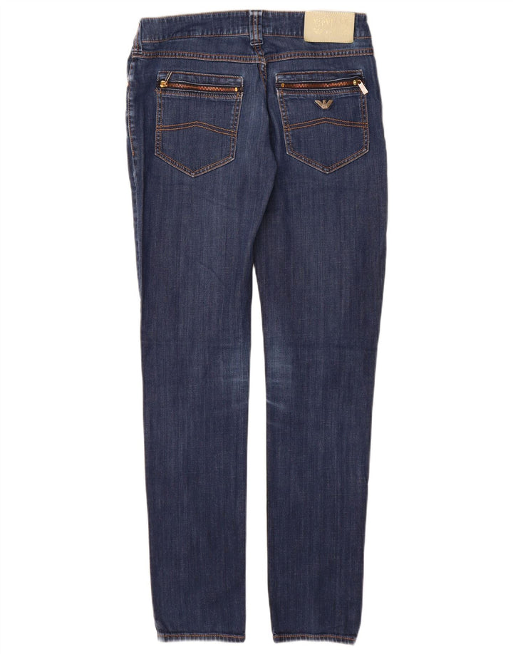 Armani Femme Jean Slim W27 L32 Bleu
