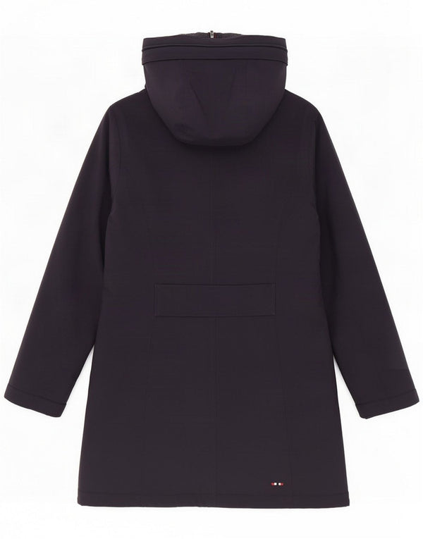 Napapijri Parka surdimensionnée à capuche pour femme UK 6 XS Bleu marine Polyamide