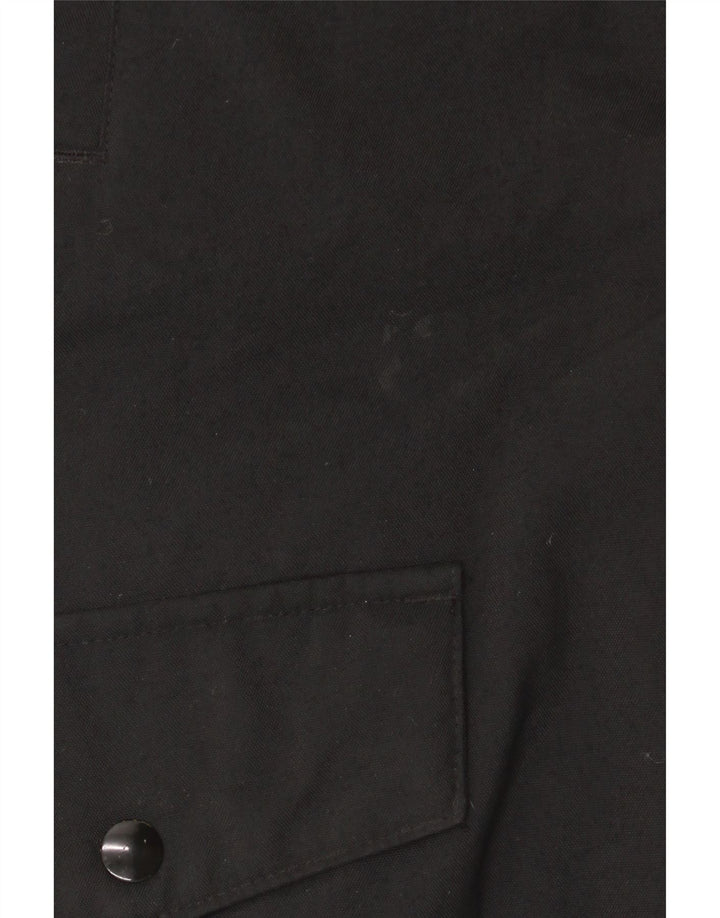 Adidas Parka à capuche pour homme UK 36 Petit nylon noir
