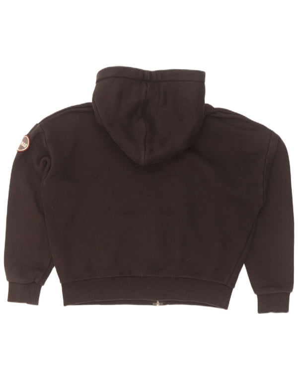 Colmar Pull à capuche zippé surdimensionné pour femme UK 6 XS Coton noir