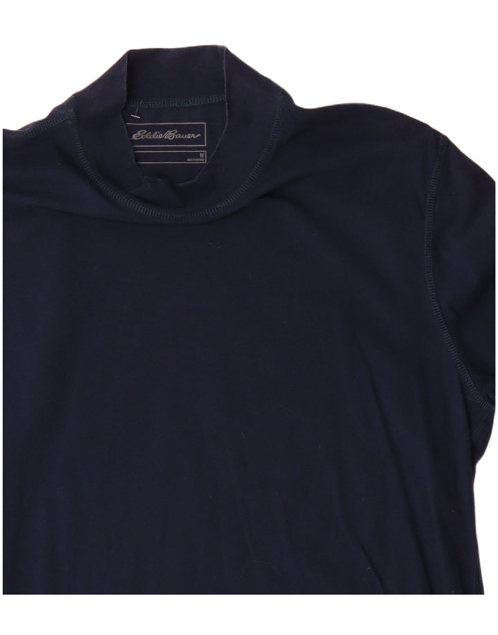 Eddie Bauer Haut à manches longues pour homme en coton bleu marine moyen
