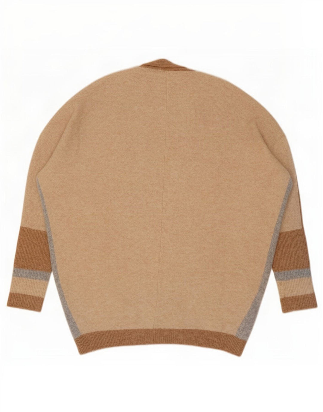 Marks & Spencer Pull cardigan surdimensionné pour femme UK 10 Petit Beige