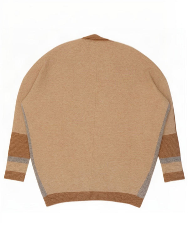 Marks & Spencer Pull cardigan surdimensionné pour femme UK 10 Petit Beige
