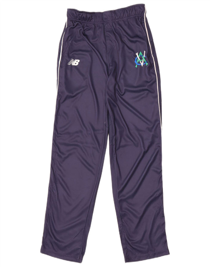 New Balance Pantalon de survêtement pour femme UK 12 Medium Bleu Marine Polyester