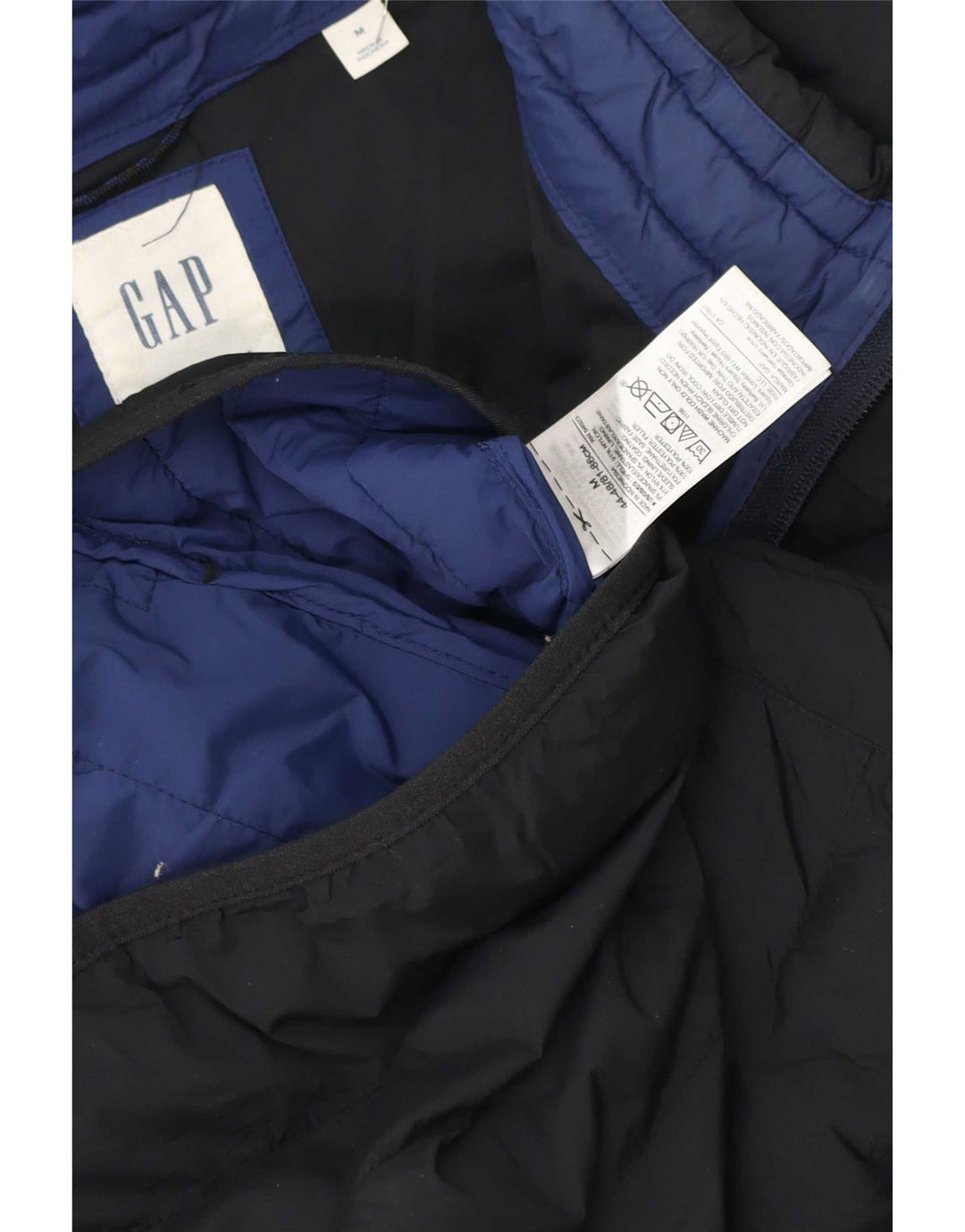Gap Veste matelassée pour homme UK 38 Medium Noir Polyester
