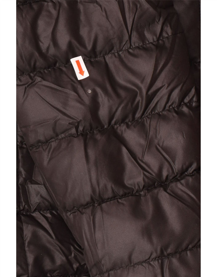 G-STAR Manteau rembourré à capuche pour femme UK 14 Polyester noir moyen