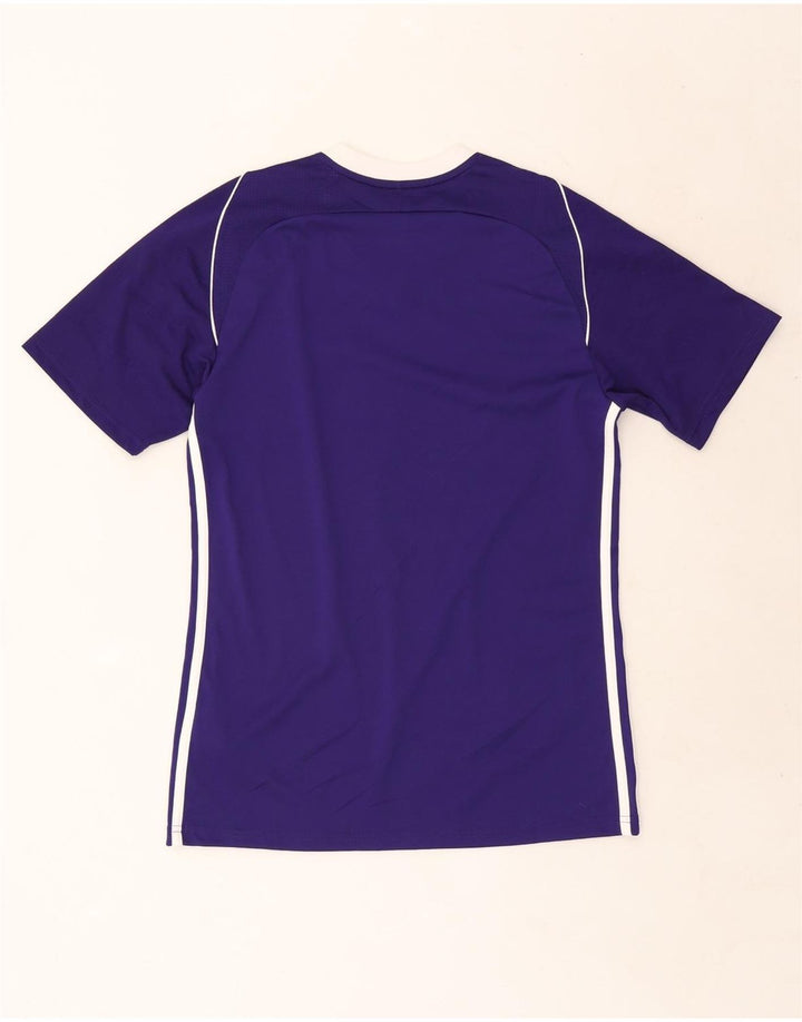 Adidas Hommes Climacool T-Shirt Haut Petit Violet Polyester