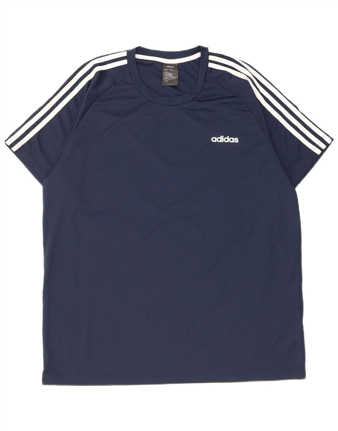 Adidas Homme Climalite T-Shirt Top XL Bleu Marine Polyester