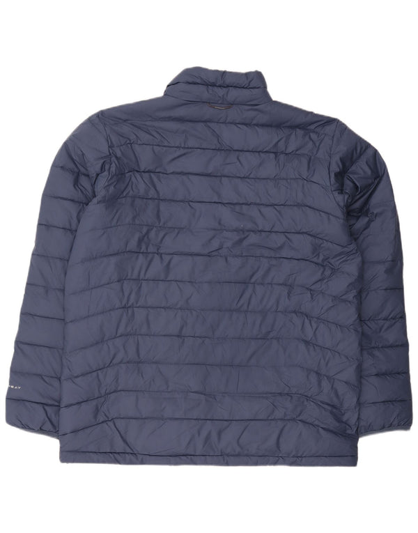 Columbia Veste rembourrée Omni-Heat Liner pour homme UK 40 Large Bleu marine Polyester