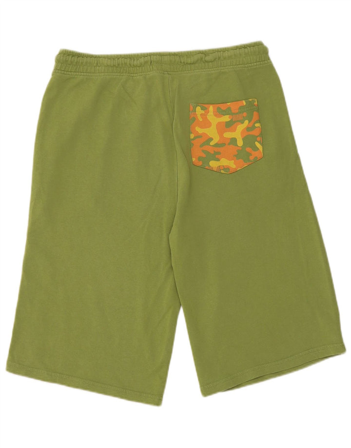 Jeep Short de Sport Graphique Homme Vert Moyen Coton