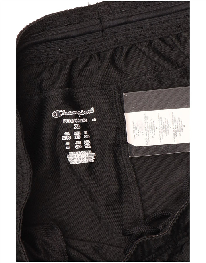 Champion Pantalon De Survêtement Homme XL Noir Colourblock Polyester