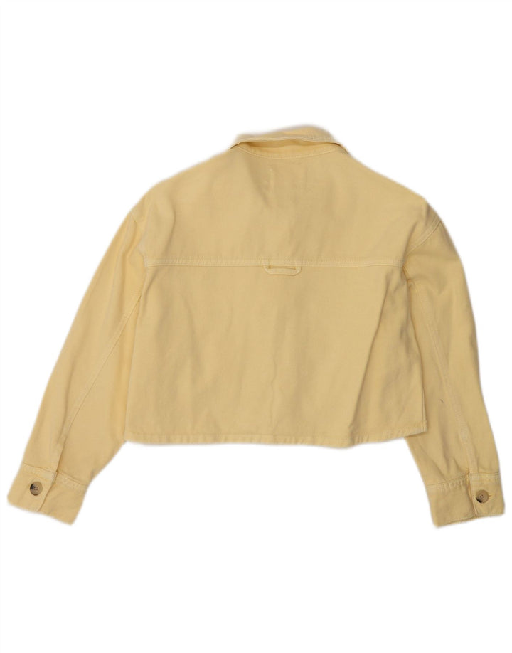 Veste Bomber Courte Fille Zara 9-10 Ans Jaune
