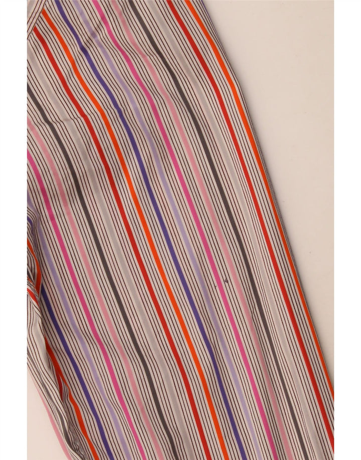 Ted Baker Chemise Homme Taille 5 XL Coton Rayé Multicolore