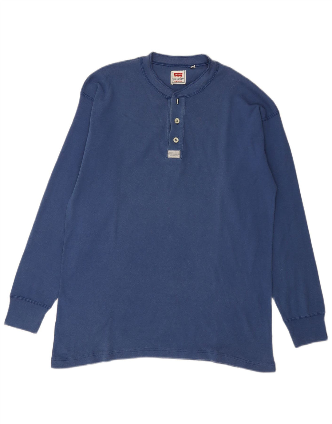 Levi's Top Manches Longues XL Homme Bleu Coton