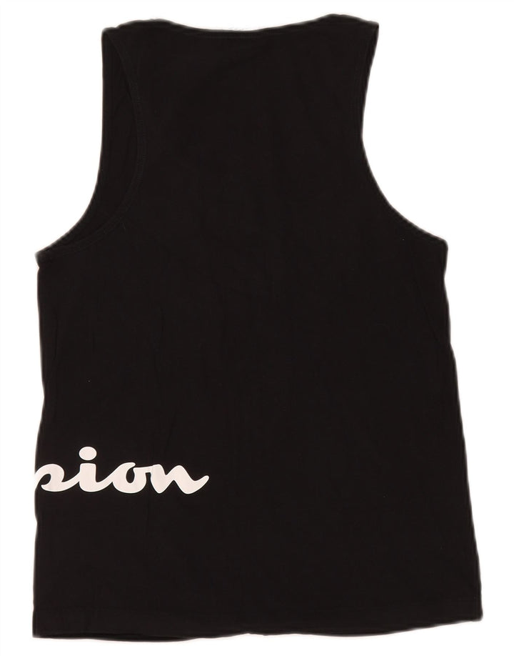 Champion Débardeur graphique pour femme UK 12 Medium Noir