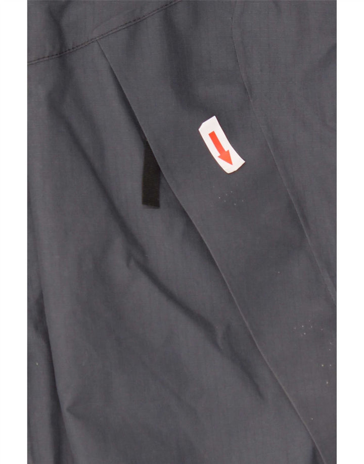 Fat Face Veste coupe-vent à capuche pour femme UK 8 Small Bleu marine Polyester