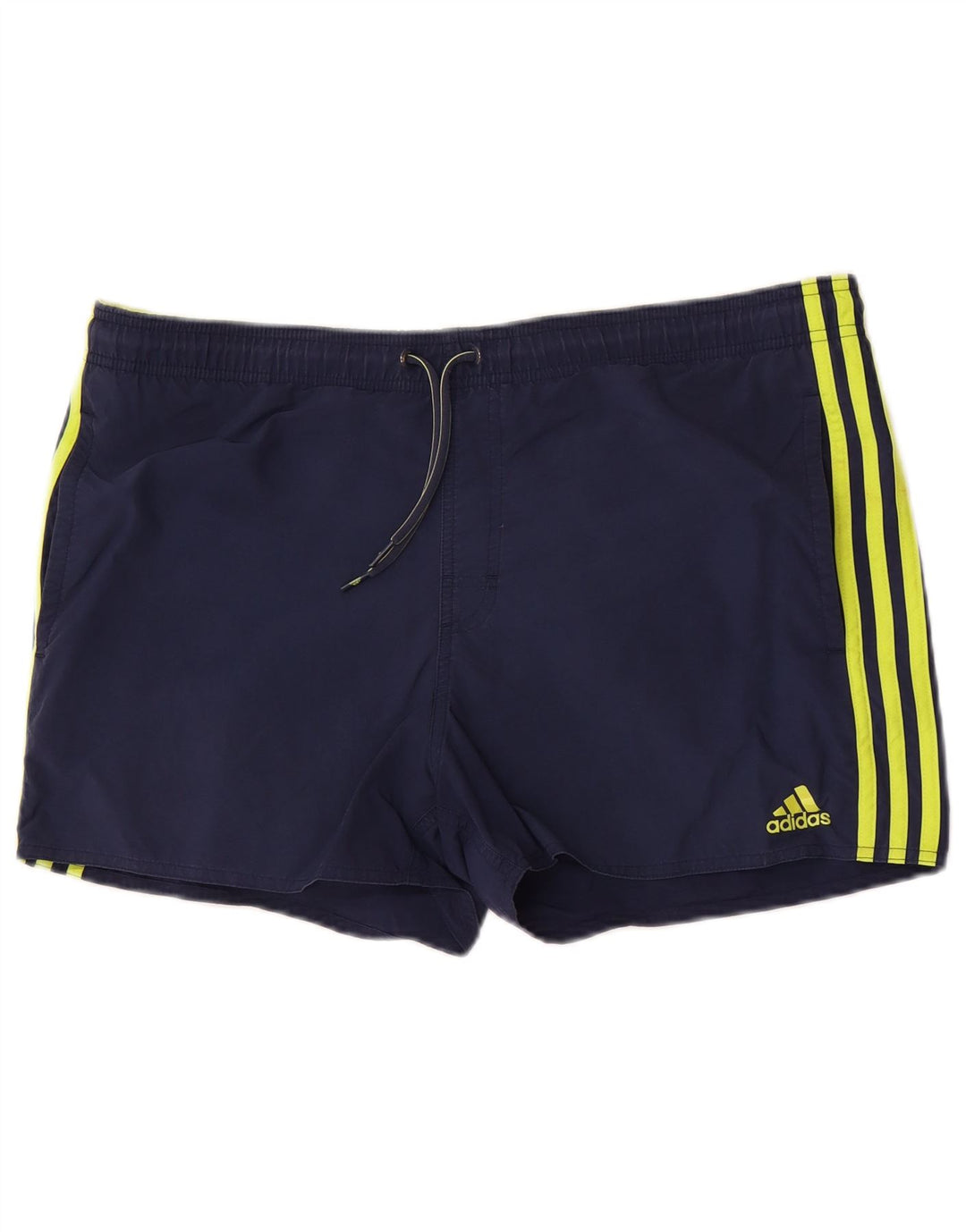 Adidas Short de bain homme en nylon bleu marine moyen