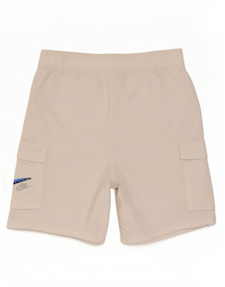 Nike Short de sport cargo pour homme en coton blanc Taille L
