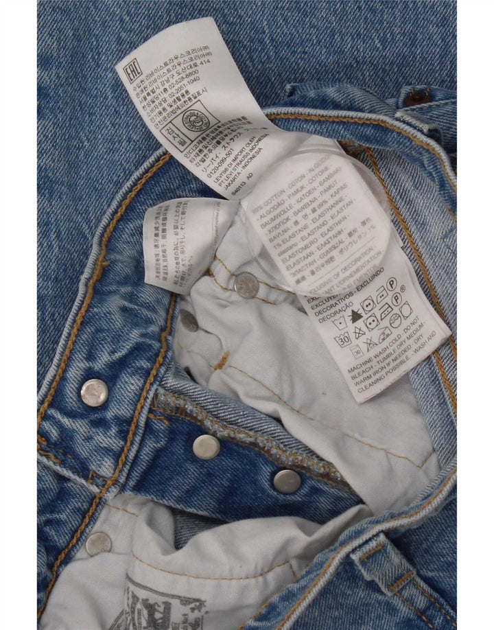 Levi's Jean Droit 501 Femme W26 L28 Bleu Coton