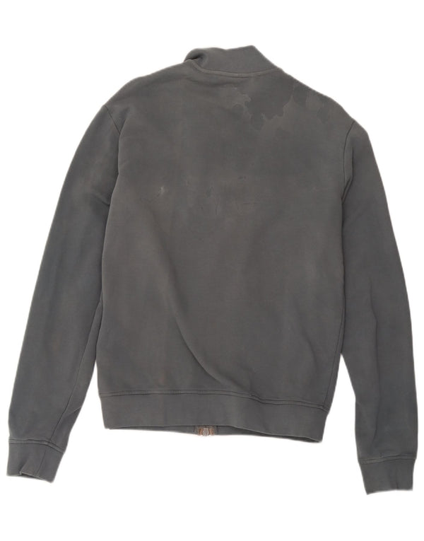 Armani Jeans Veste de survêtement pour femme UK 16 Large Gris Colorblock