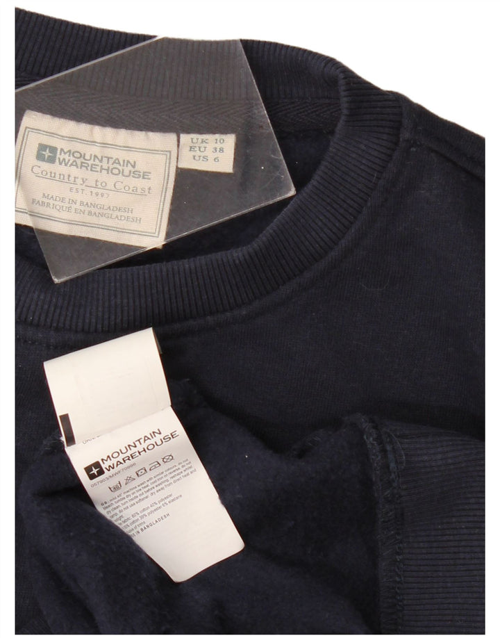 Mountain Warehouse Sweat-shirt surdimensionné pour femme UK 10 Petit Bleu marine