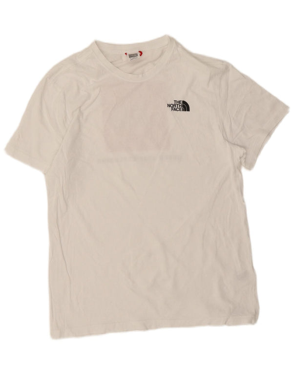The North Face T-shirt graphique pour homme en coton blanc moyen