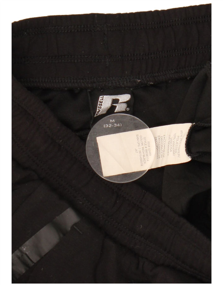Russell Athletic Short de sport pour homme en polyester noir moyen