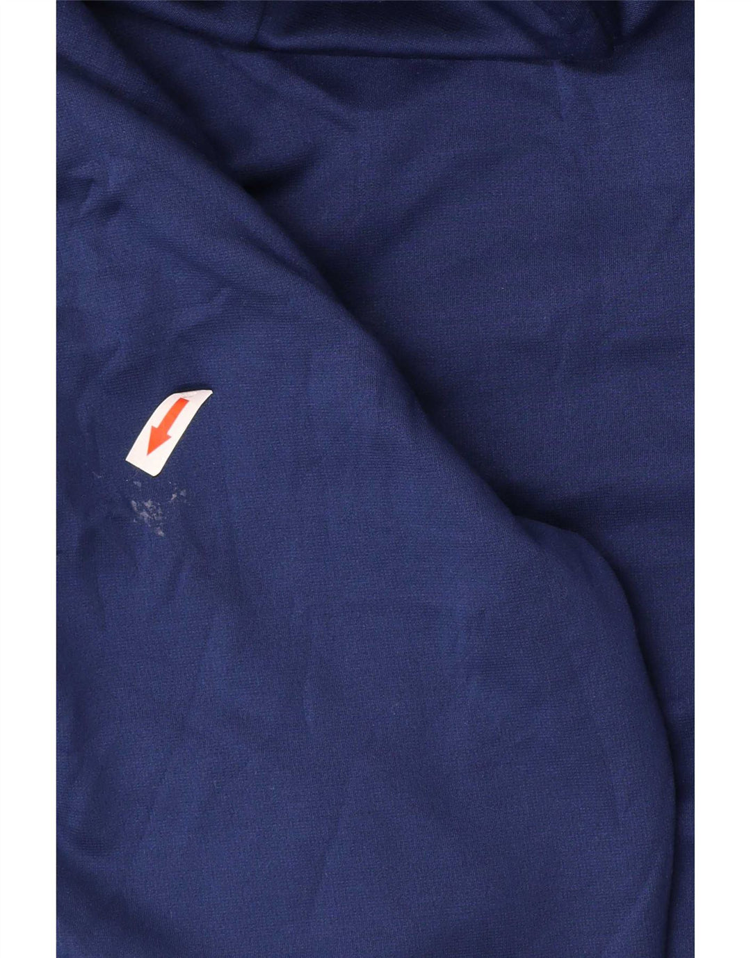 Nike Hommes Dri Fit Zip Sweat à capuche Petit Bleu Marine Polyester