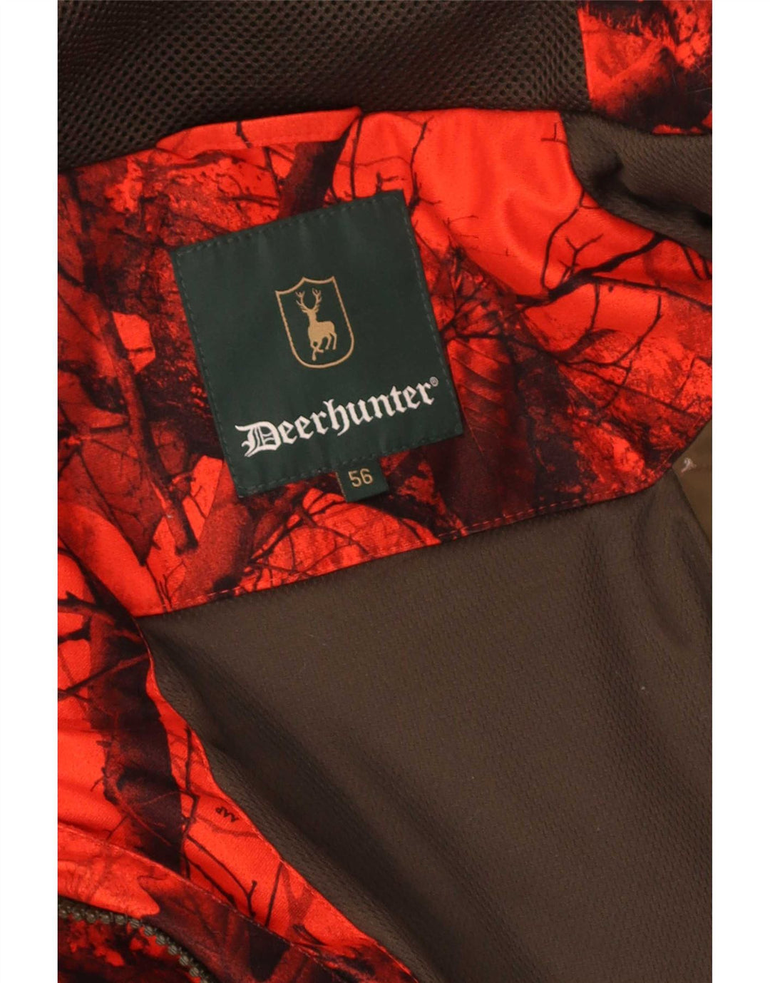 Deerhunter Veste coupe-vent à capuche pour homme EU 56 3XL Camouflage rouge