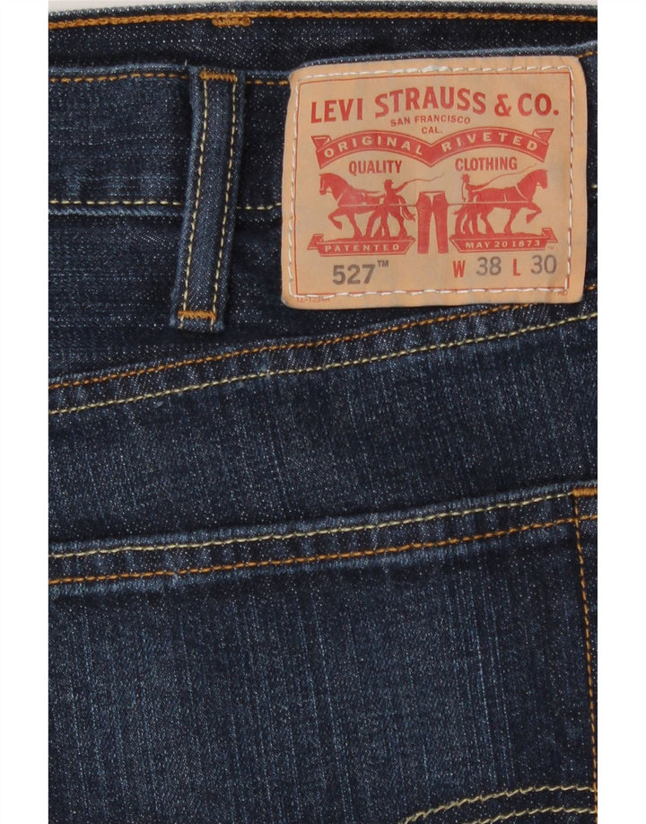 Levi's Jean 527 Bootcut Homme Bleu Marine W38 L30 Coton