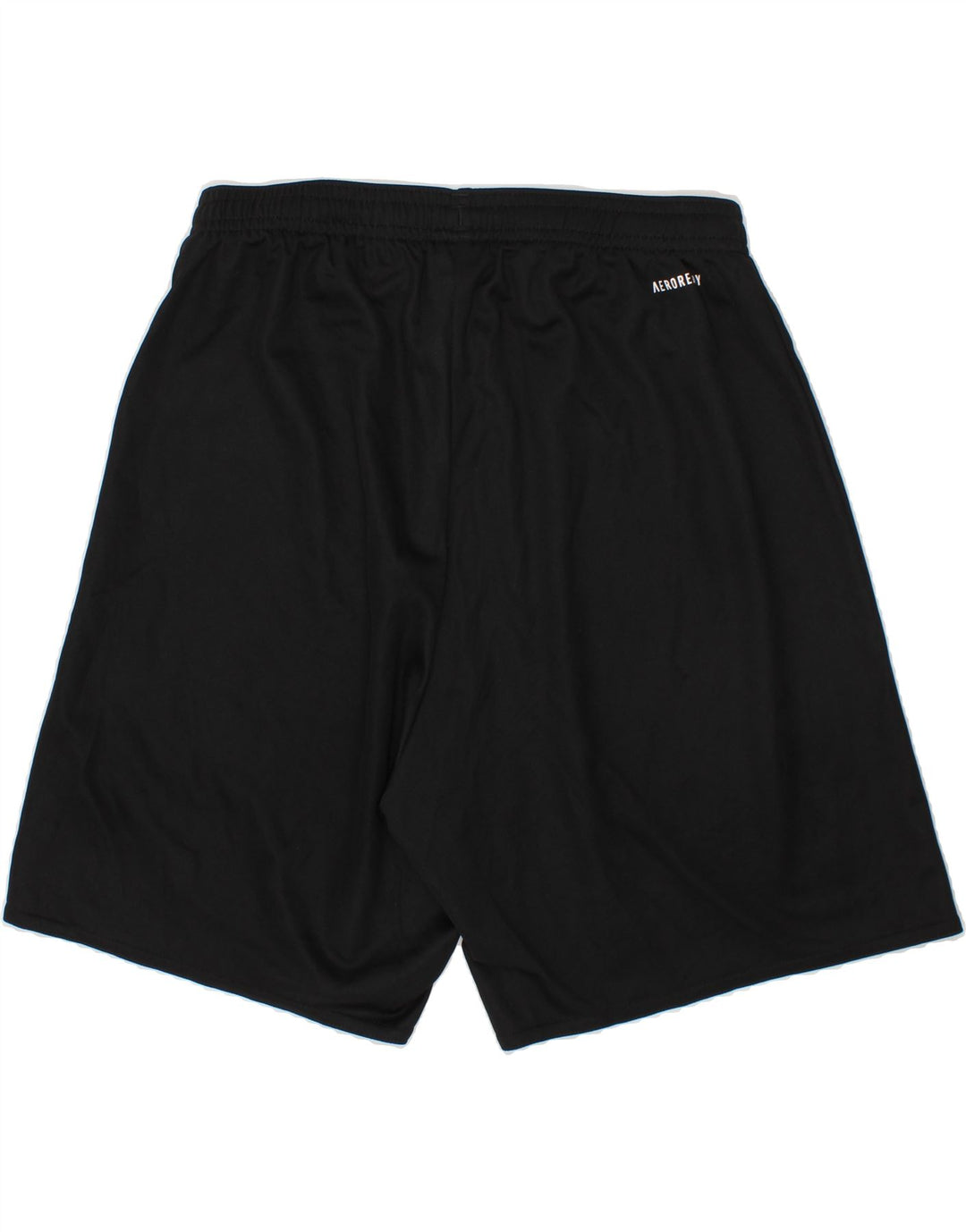 ADIDAS Boys Aeroready Sport Shorts 7-8 Years Small Black Polyester Vintage Adidas and Second-Hand Adidas from Messina Hembry 