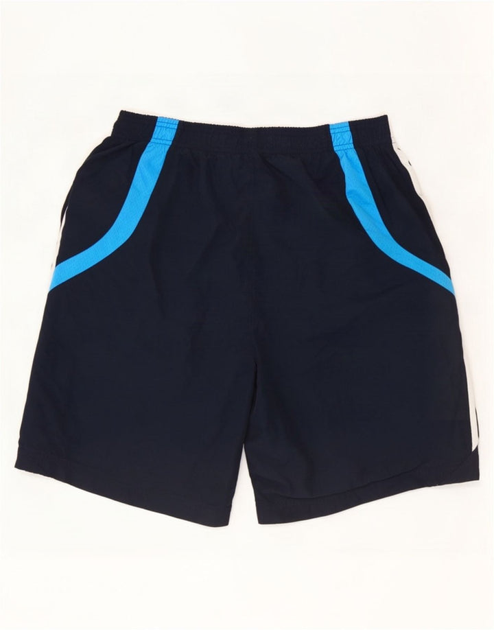 Adidas Short de sport pour homme Large en polyester color block bleu marine